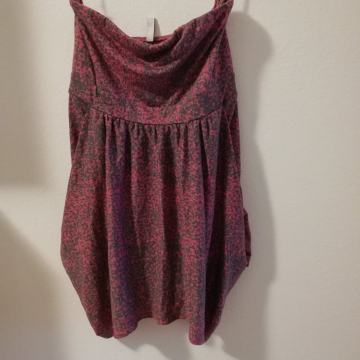 Topić suknja, bordo, šatirano vl.S /TOTALNA ČISTKA