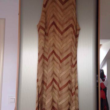 S&S dizajnerska Tunika/haljinica zlatno-smedja