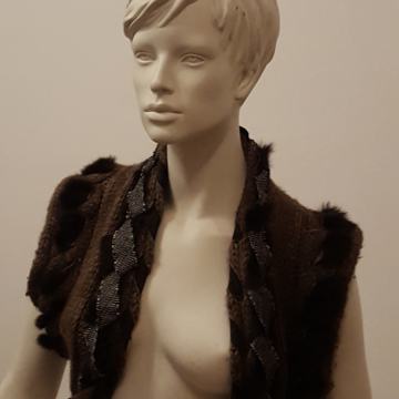 Vuneni Stefanel bolero bez rukava M