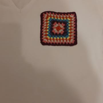 zara bijela majica s-m