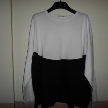 ZARA crno bijela tunika, vel.M