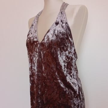 Zara top majica od baršuna