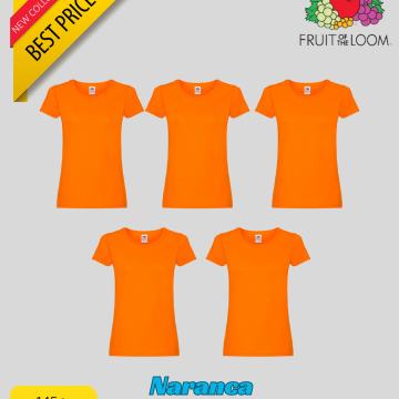 Ženska Kratka Majica 5 komada narančaste boje *Besplatna DOSTAVA *