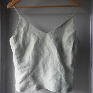 ŽENSKA LJETNA LANENA / SVILENA MAJICA TOP 34 - 36 S