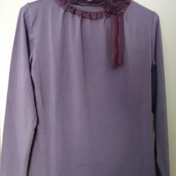 Ženska ljubičasta majica dugih rukava Novo