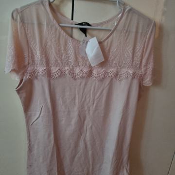 Ženska majica baby roza H&M nova vel L