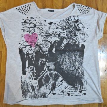 Ženska majica kratkih rukava, br 46/48