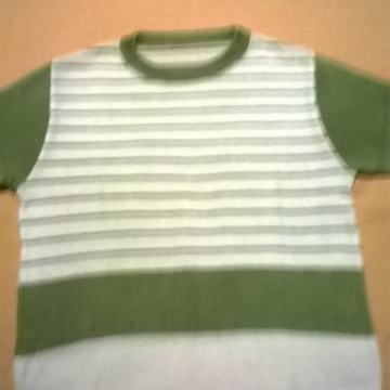 ZELENO-BIJELA  MAJICA VEL.M/L