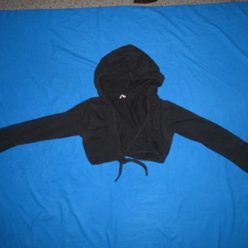 Ženski topić na vezanje s kapuljačom vel. XS Fishbone