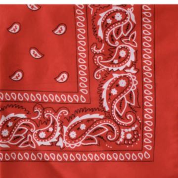 CRVENA PAMUČNA MARAMA - NOVO