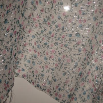 CVJETNA MARAMA S SREBRNIM NITIMA  - NOVO