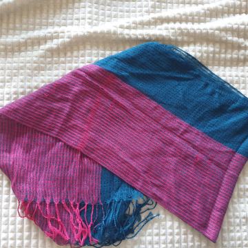 Marama / šal rozo zelene boje