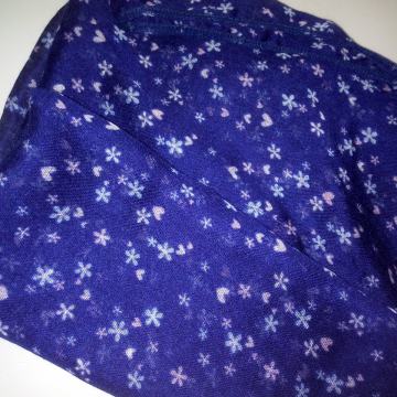 PLAVA CVJETNA MARAMA - NOVO