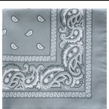 SIVA PAMUČNA MARAMA - NOVO