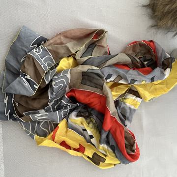 Unikat šal/marama svila