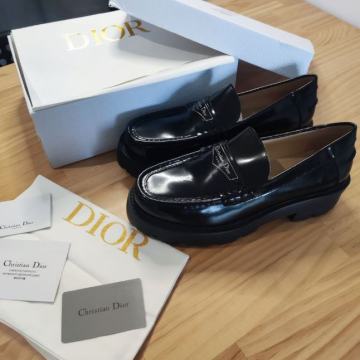 Dior ženske mokasine polu-cipele balerinke Loafers, koža, Cipele