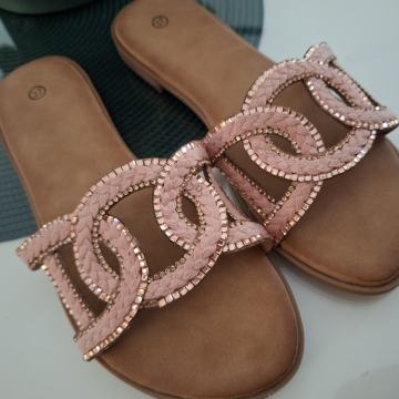 ROZA PAPUČE br.37 - NOVO