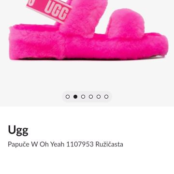 SNIŽENO - UGG roze original papuče NOVE