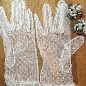 Rukavice vintage retro rukavice