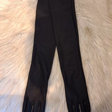 Crne duge rukavice Luxor