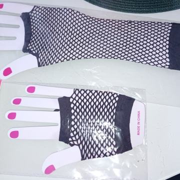 Crne mrežaste rukavice - NOVO