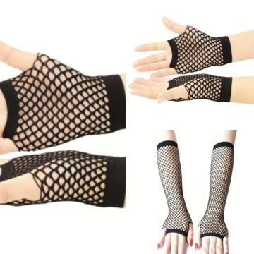 CRNE MREŽASTE RUKAVICE VEL. UNI - NOVO