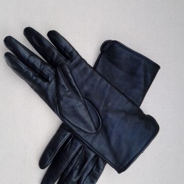 2+1 gratis! Nove H&M crne rukavice od prave kože, vel. S