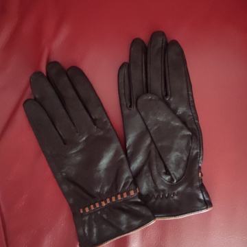 Kožne ženske rukavice S do M