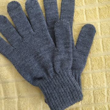 Rukavice vunene unisex " Sive" NOVE