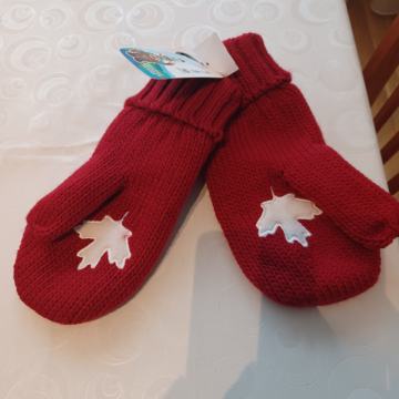 Ženske vunene rukavice s olimpijade u Vancouver 2010