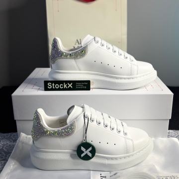 Alexander Mcqueen White Crystal