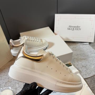 Alexander Mcqueen White Rose Gold