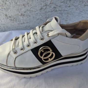 Capelli Rossi ženske lake platform tenisice prava koža EUR 38