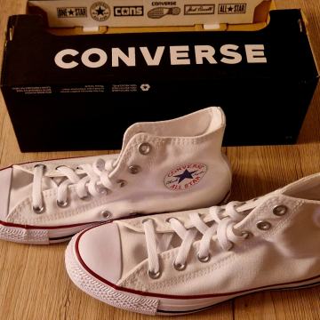 Converse All Star bijele, br 38, NOVE ZAPAKIRANR
