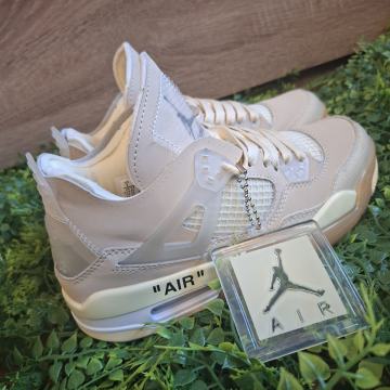 Jordan 4 Retro Off White Sail