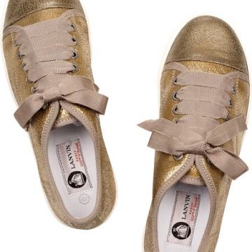 Lanvin zlatne tenisice 38