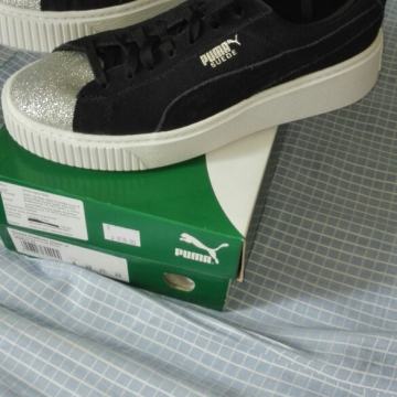 PUMA Silver-Puma Glam Jr