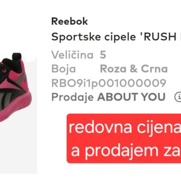 REEBOK tenisice, 37 - NOVO