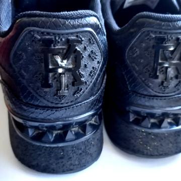 Replay Penny Mix Sneaker, Modell RS630081T br. 38 Čisto crne. Maksimal