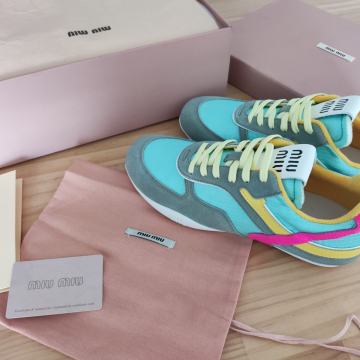 Tenisice, Miu Miu Skechers cipele, koža