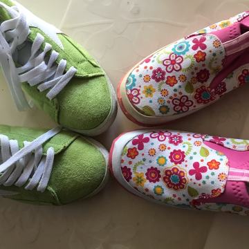 Slip on tenisice , šarene