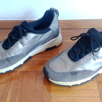 TOMMY HILFIGER - ŽENSKE LAGANE KOŽNE TENISICE 39