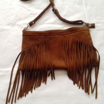 2+1 gratis! Američka "Caroll" torbica od prave brušene kože