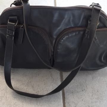 2+1 gratis! Besprijekorna, elegantna smeđa torba od prave kože