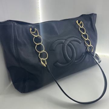 CHANEL VINTAGE TOTE BLACK