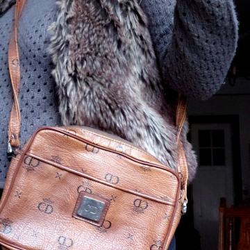 Christian DIOR vintage kožna torbica