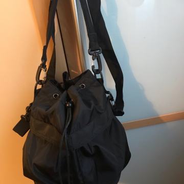 Crna, tekstil, torba