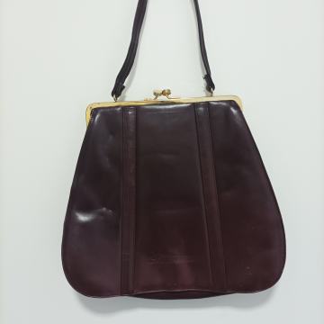 DIZAJNERSKA BORDO VINTAGE TORBA