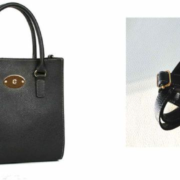 Elegantna crna torbica - potpuno novo