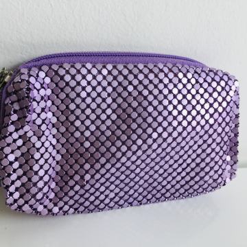 FENSI KOZMETIČKA TORBICA - S LILA LJUSKICAMA